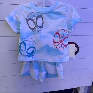 Marvel spidey Spider-Man Themed Kids' pajama set